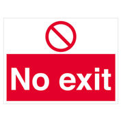 No Exit Sign